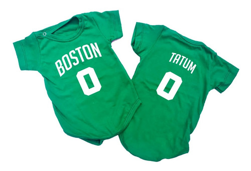 Body Bebe Boston Celtics Tatum Basquet Nombre Nº A Pedido