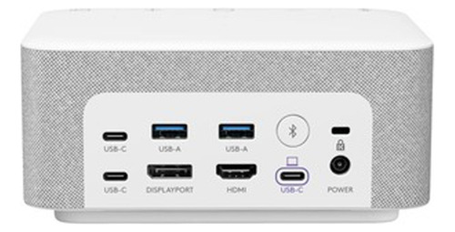 Estacion Base All In One Logitech Logi Dock Hdmi Dp Blanco