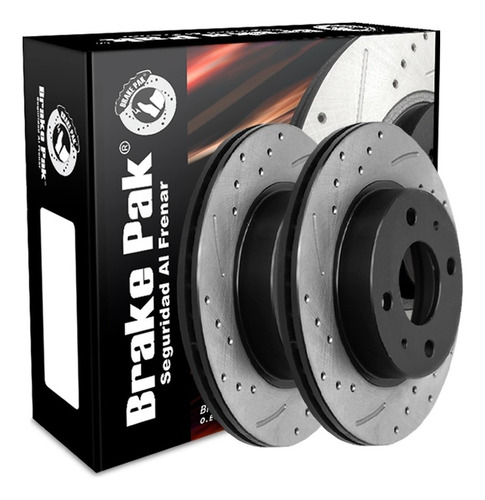 Discos De Freno Marca Brake Pak Para Nissan Super Saloon B13