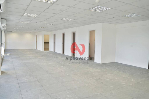 Conjunto Comercial Para Locação, Empresarial 18 Do Forte, Barueri. - Cj0193
