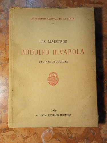 Los Maestros - Rodolfo Rivarola