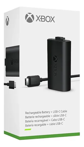 Batería Recargable Xbox Microsoft + Cable Usb-c