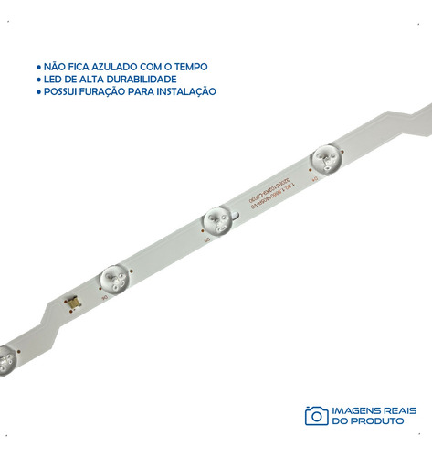 Kit 2 Barras De Led Para Tv Ph32b51dsgw Ph32b51dsgwa Ph32b51