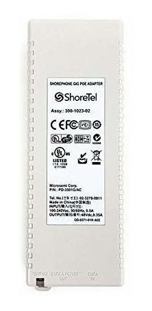 Shoretel Shorephone Adaptador Poe Gigabit Pd 3501g Ac