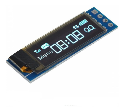 Pantalla Oled 0.91 Pulgadas 128x32 Arduino I2c / Electroardu