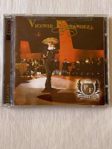 Vicente Fernandez / Primera Fila Cd + Dvd 2008 Impecable