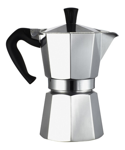 Cafetera Italiana Para 6 Tazas Aluminio