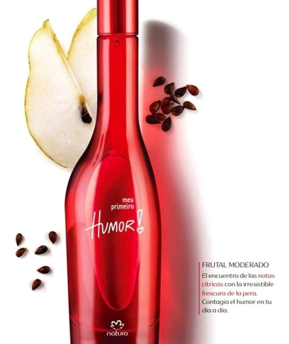 Perfume Humor Rojo Meu Primeiro Femenino Ex Humor1 Rojo 75ml