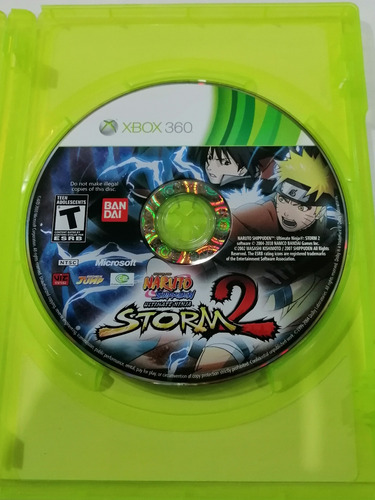 Naruto Shippuden Ultimate Ninja Storm 2 Xbox 360 (Usado)
