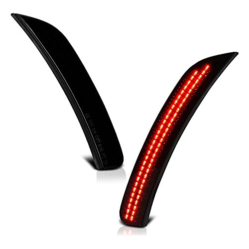 Luz Led Trasera De Parachoques Rojo Lente Transparente ...