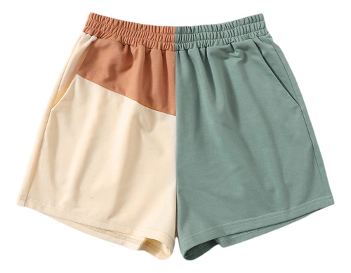 Soly Hux - Pantalones Cortos Elsticos Casuales Para Mujer, T