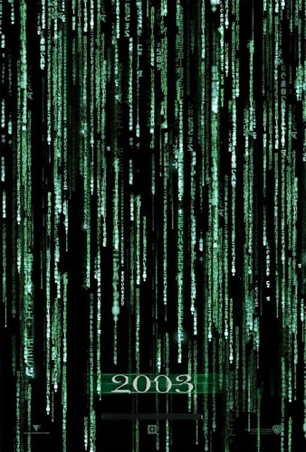 Afiche-póster De Película De Cine Original Matrix(holograma)