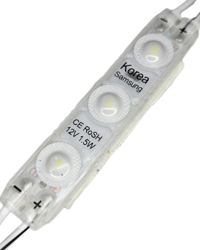 Modulo Led 3 Led 6313 2835 Para Exteriores 12v 10 Piezas