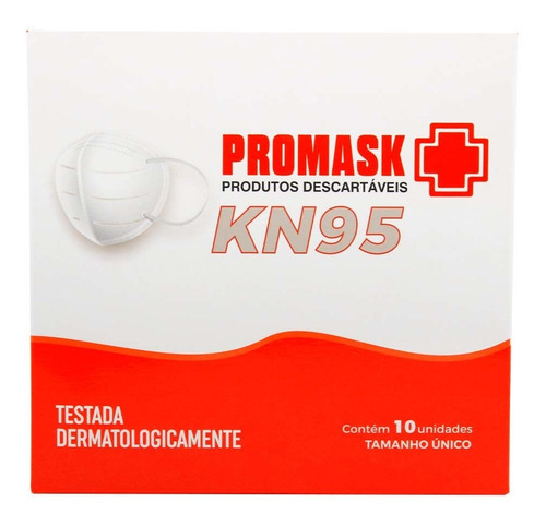 Máscara de protección blanca Kn95 Pff2 (cx C/10) - Promask