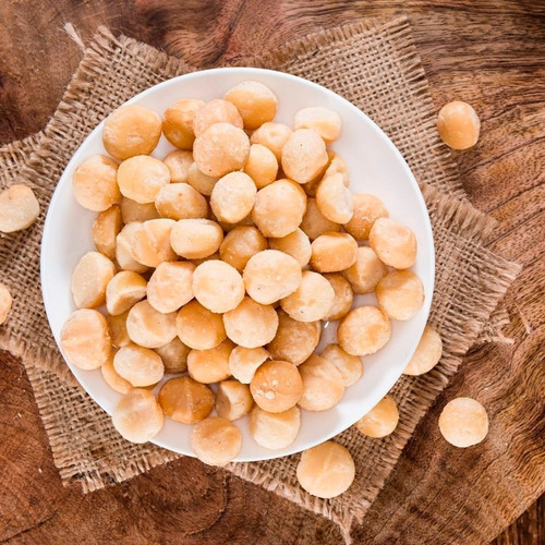 Imagem 3 de 3 de Macadâmia Torrada Salgada 250g - Vvt Natural