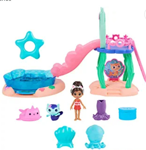 Gabby's Dollhouse Pool Playset Juego De Piscina.