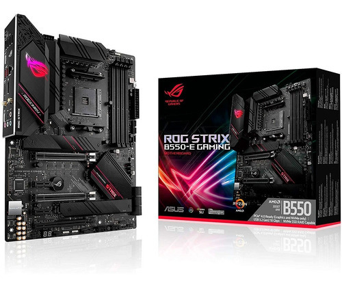 Motherboard Asus Rog Strix B550-e Gaming Amd Am4 Pcreg Color Negro