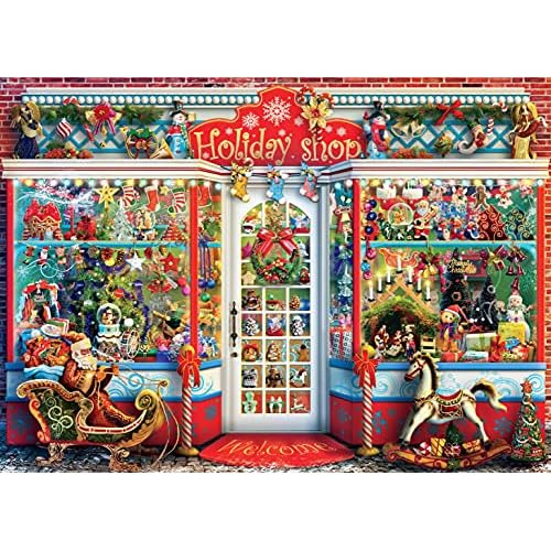 - Classic Christmas - Holiday Shop - 1000 Piece Jigsaw ...