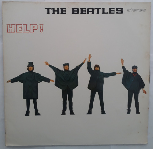 Lp Vinil (vg+) The Beatles Help! Ed Br Re St 85 Light Orange