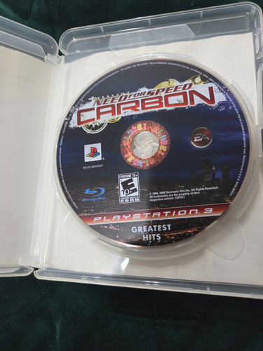 Need For Speed Carbon Ps3 Usado (Usado)