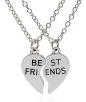Comprar Collares Mejores Amigos Amigas Dije Mejores Amigos Best Friends Dije Corazón Regalo Para Mejores Amigos Amigas Collares 