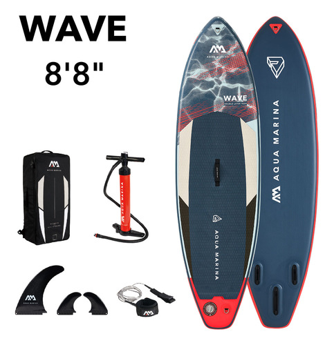 Tabla Paddle Surf Inflable 265cm Wave | Aqua Marina Azul