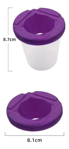 Vasos Para Pintura A Prueba De Derrames, Suministros De Arte