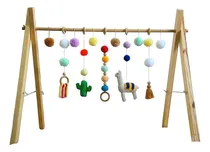 Comprar Gimnasio Bebe Nordico Montessori Madera Boca Juniors Crochet