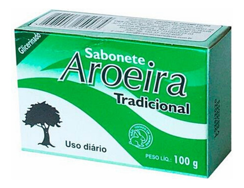 Sabonete De Aroeira Glicerinado Em Barra C/100g Tropical