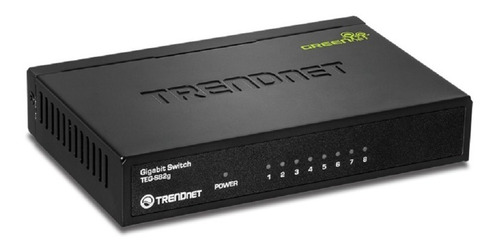 Trendnet Switch 8 X Gigabit Ethernet Greennet Teg-s82g