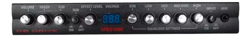 Ecualizador Db Drive Speq10be 8.5 Volts 5 Bandas Restaurador
