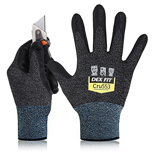Guantes Resistentes A Cortes Dex Fit Nivel 5 Talla Xs 1 Par