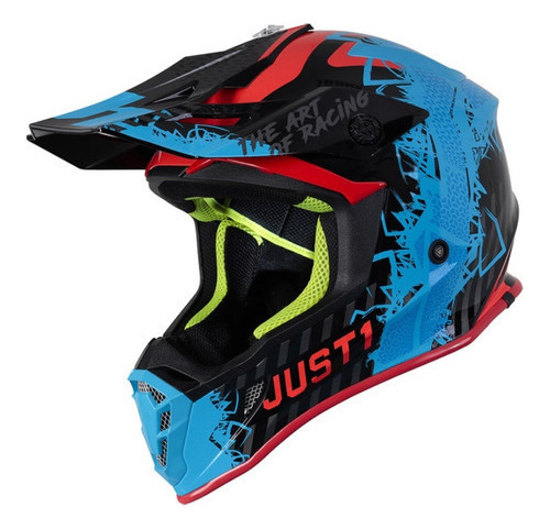 Casco Moto Just 1 Mask J38 Motocross Enduro Just1 Atv Ride ®