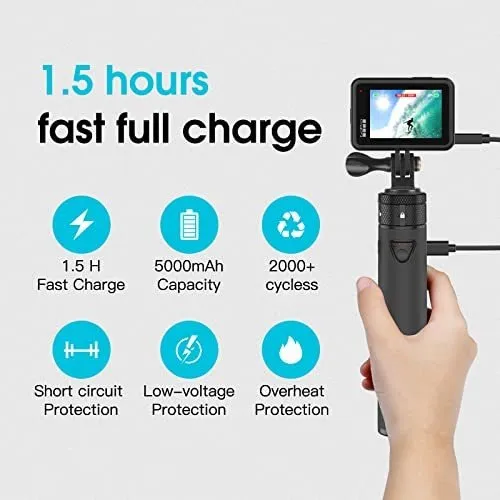 Cargador Smatree Para Cámara Dji Osmo Action 2, Externa