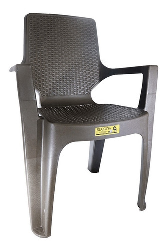 Silla Con Brazos Regina Colplast 799 -wengue