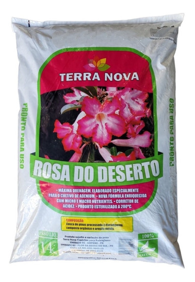 Terra Para Rosa Do Deserto | MercadoLivre 📦