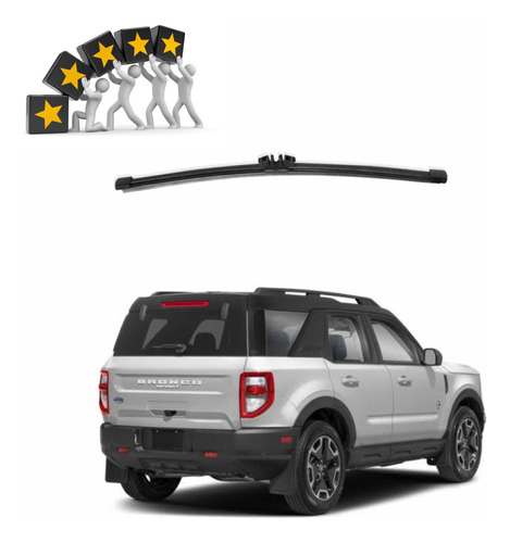 Pluma Limpiaparabrisas Ford Bronco Sport 2021 A 2023 Trasero