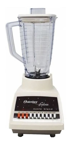 Licuadora Oster Osterizer 869-16G 1.25 L almendra con vaso de plástico 127V