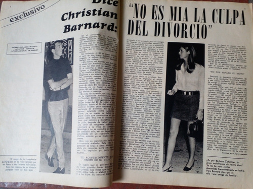 Revista Vosotras N° 1731 Año 1969 Barnard María Adela Baldi (Usado)