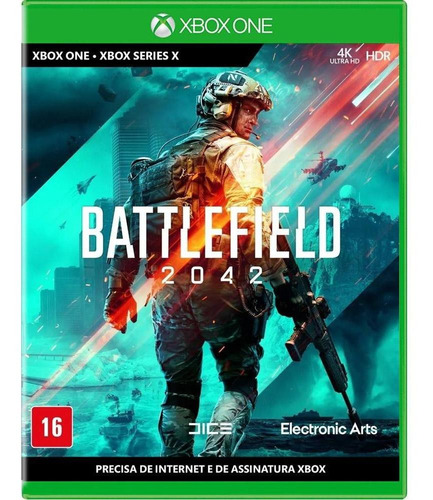 Jogo Battlefield 2042 Xbox One Lacrado Pronta Entrega