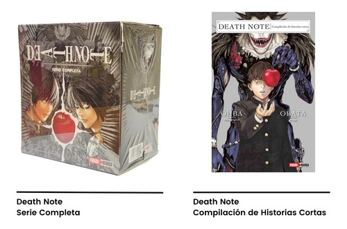Imagen 1 de 1 de Death Note Box Set Panini Manga Español