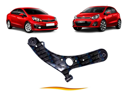 Bandeja Suspension Izquierda Para Kia Rio 4 2012 2018