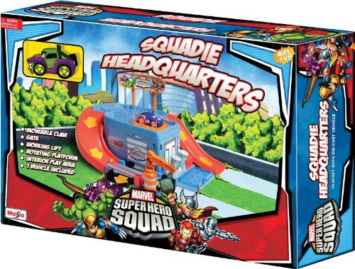 Maisto Super Hero Squad: Sede Set De Juegos.