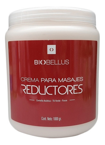 Crema Para Masajes Reductores - Biobellus De 1kg