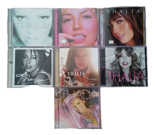 Thalia Colección De Discos Seminuevos En Excelente Estado 