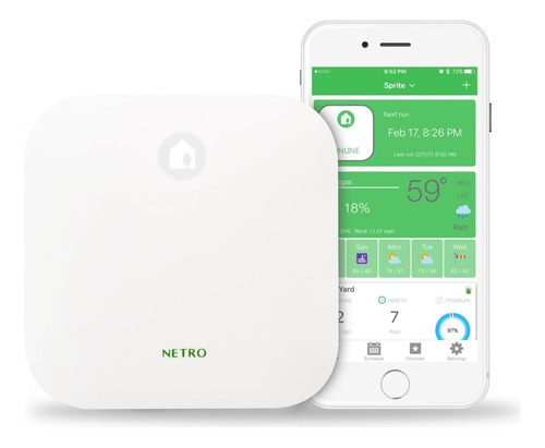Controlador Wifi Para Aspersores, 12 Zonas, Alexa