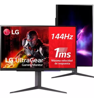 Monitor LG Ultragear 27' 27gr93u-b Ips 4k Uhd 144hz Hdmi Dp