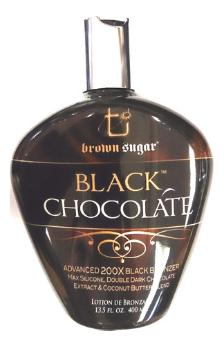 Black Chocolate 200x Black Bronzer Loción De Cama De Bronc.