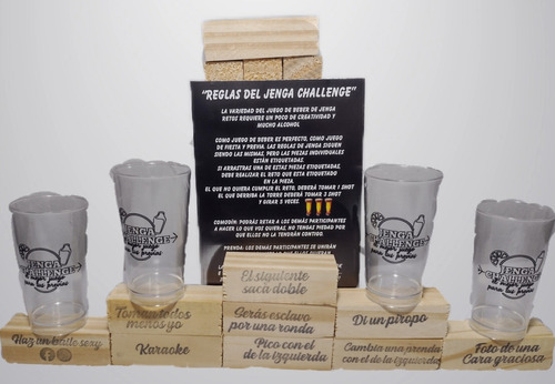 Jenga Shot / Juegos Borrachos