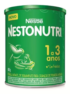 Fórmula infantil em pó Nestlé Nestonutri Composto Lácteo en lata de 800g - 12 meses a 3 anos